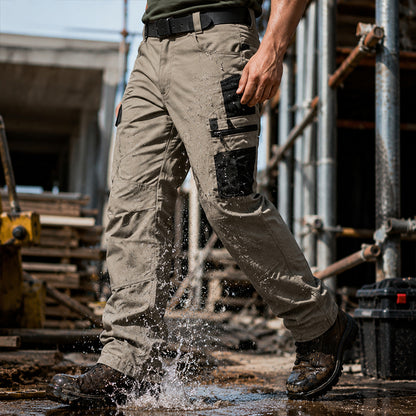 🔥8-Pack Only $25.99(All colors)🔥Men's 8-Pack Unisex 10-Pocket Heavy Duty zipper waterproof tactical Work Pants